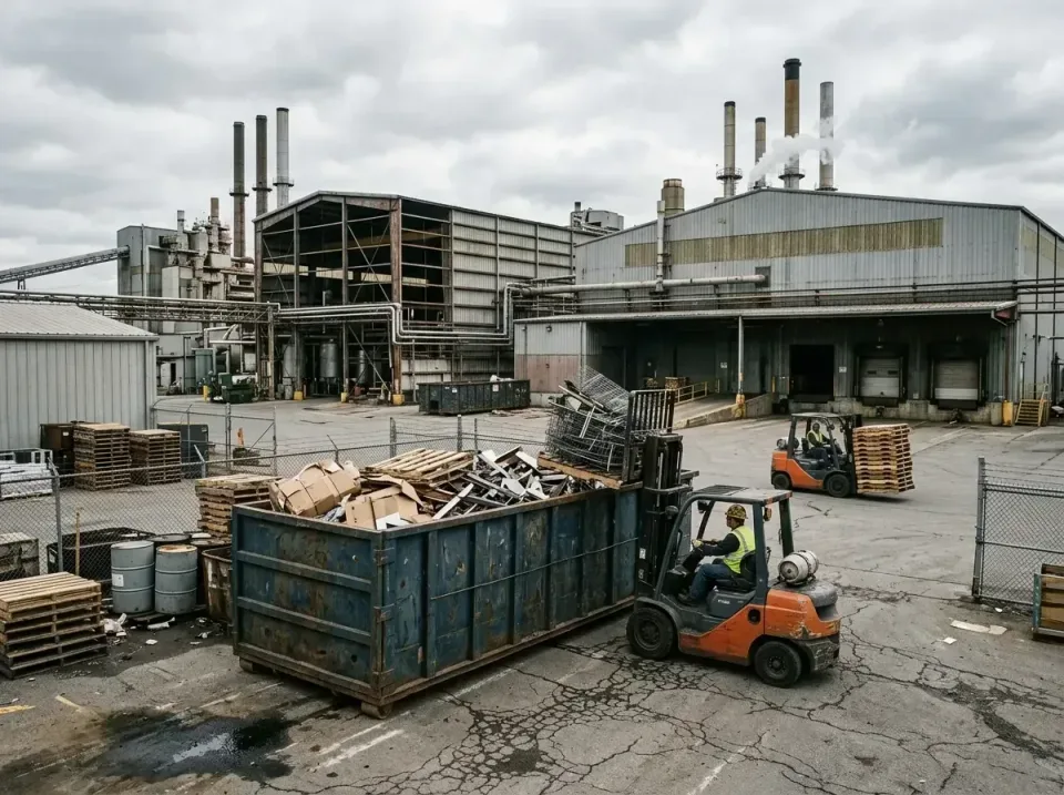 industrial-factory-scrap-conta-003 — frequently asked questions, Cheap Roll-off Dumpster Rentals in Granite City, IL